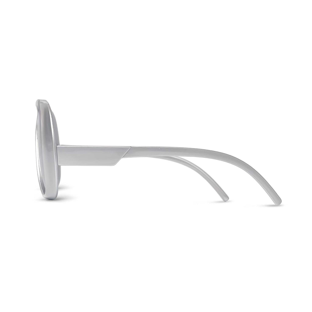 Silver with Grey Lens